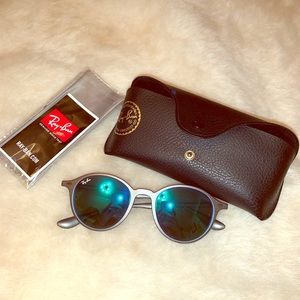 BLUE TINTED AUTHENTIC RAY•BAN